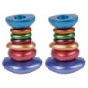 Stone Tower: Yair Emanuel Anodized Aluminum Candlesticks - Variety of