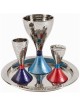 Yair Emanuel Textured Nickel Havdallah Set. Variety of Colors