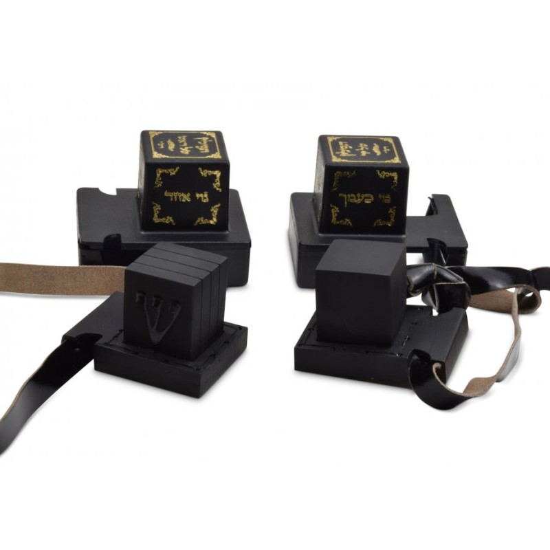 Basic Ashkenazi Tefillin Tallit Bar Mizvah Set | Bar Mitzvah Tefillin