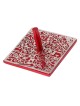 Yair Emanuel Pomegranate & Floral Pattern Square Dreidel (In Range of