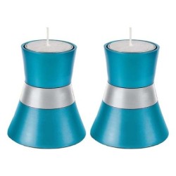 Organic Column: Yair Emanuel Anodized Aluminum Candlesticks