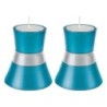 Organic Column: Yair Emanuel Anodized Aluminum Candlesticks