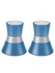 Organic Column: Yair Emanuel Anodized Aluminum Candlesticks