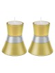 Organic Column: Yair Emanuel Anodized Aluminum Candlesticks