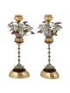 Yair Emanuel and Orna Lalo Polka Dots and Butterflies Candlesticks
