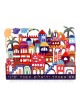 Yair Emanuel Hand Painted Metal Wall Hanging - If I Forget You O Jerus