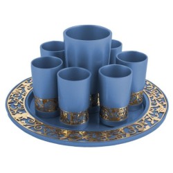 Yair Emanuel Pomegranate Kiddush Cup Set - Variety of Colors