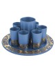Yair Emanuel Pomegranate Kiddush Cup Set - Variety of Colors