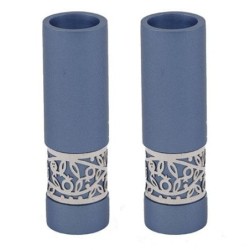 Yair Emanuel Anodized Aluminum Pomegranate Candlesticks (Choice of Col