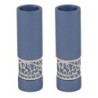 Yair Emanuel Anodized Aluminum Pomegranate Candlesticks (Choice of Col