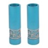 Yair Emanuel Anodized Aluminum Pomegranate Candlesticks (Choice of Col