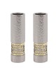 Yair Emanuel Anodized Aluminum Pomegranate Candlesticks (Choice of Col