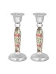 Yair Emanuel Modern Candlesticks - Mosaic Design