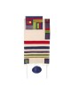 Yair Emanuel Raw Silk Tallit - Multicolor