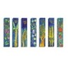 Yair Emanuel Set of Seven Wooden Mezuzahs - 7 Species (Large)