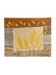 Yair Emanuel Raw Silk Challah Cover - Golden Wheat