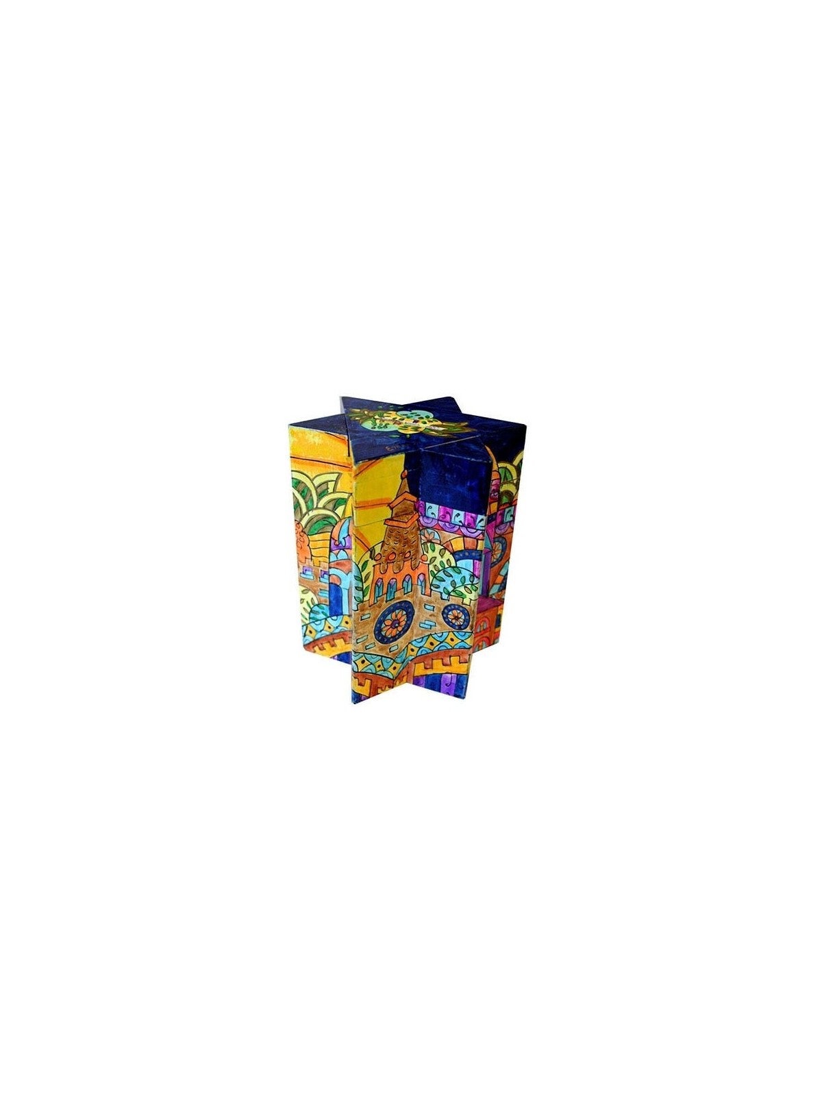 Yair Emanuel Star of David Tzedakah (Charity) Box - Jerusalem Oriental