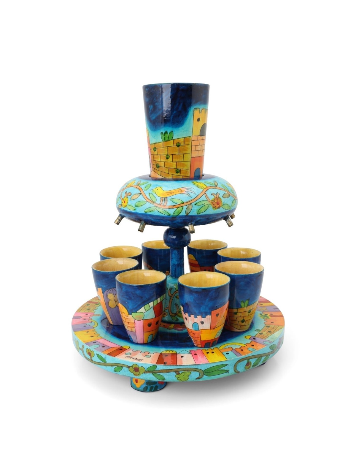 Yair Emanuel Wooden Kiddush Fountain - Jerusalem