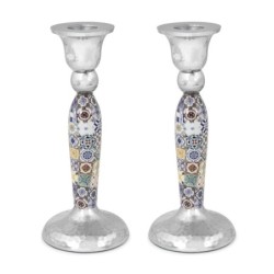 Yair Emanuel Modern Candlesticks - Tile Design