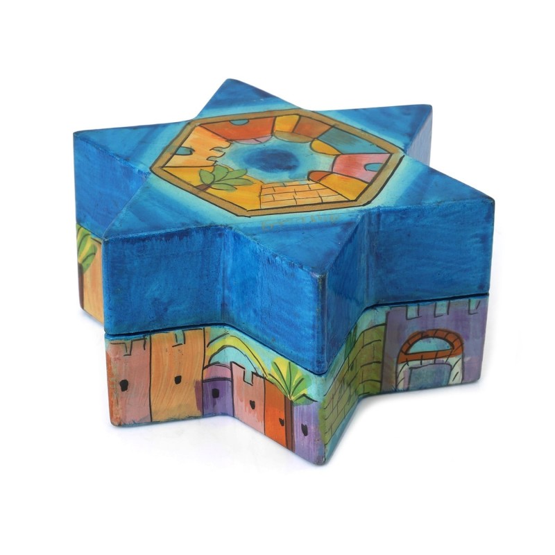 Yair Emanuel Star of David Candlesticks - Jerusalem