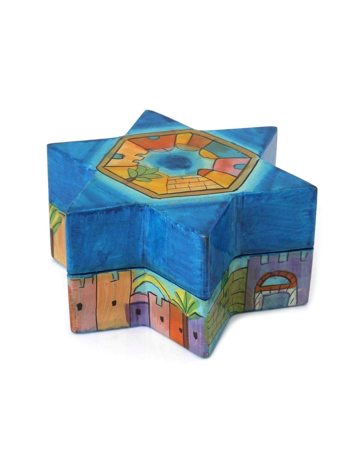 Yair Emanuel Star of David Candlesticks - Jerusalem