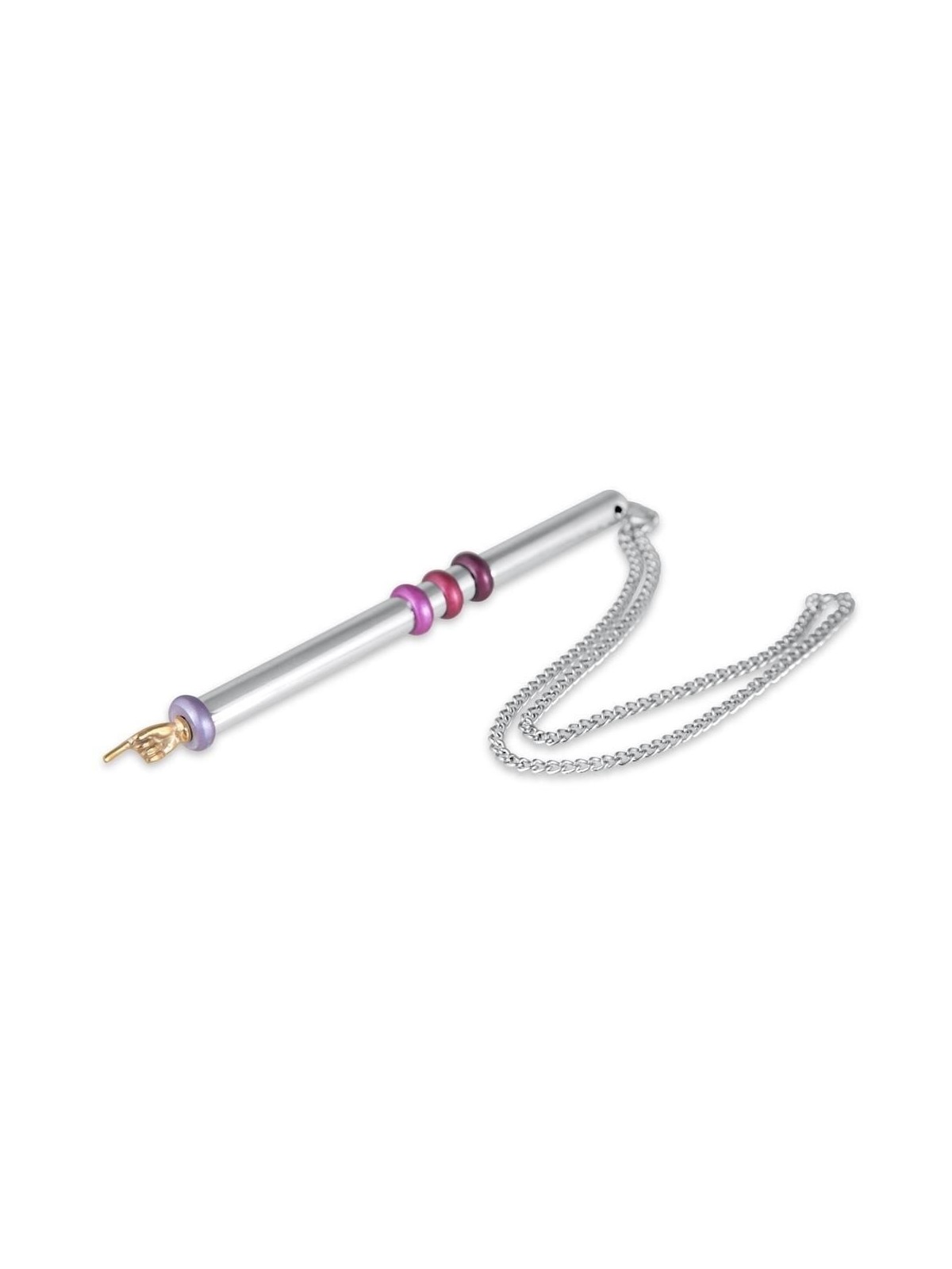 Yair Emanuel Three Rings Torah Pointer - Variety of Colors