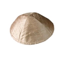 Yair Emanuel Raw Silk Kippah