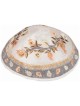 Yair Emanuel Embroidered Silk Kippah - Pomegranates