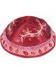Yair Emanuel Embroidered Silk Kippah - Pomegranates