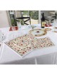 Yair Emanuel Embroidered Matzah Cover and Afikomen Bag - Pomegranate T