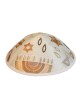 Yair Emanuel Embroidered Silk Kippah - Jewish Symbols