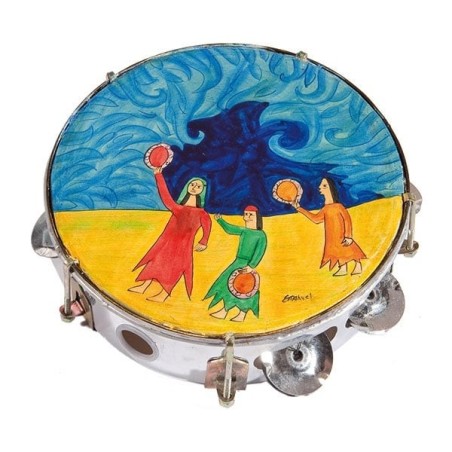 Yair Emanuel Miriam and the Drum Tambourine