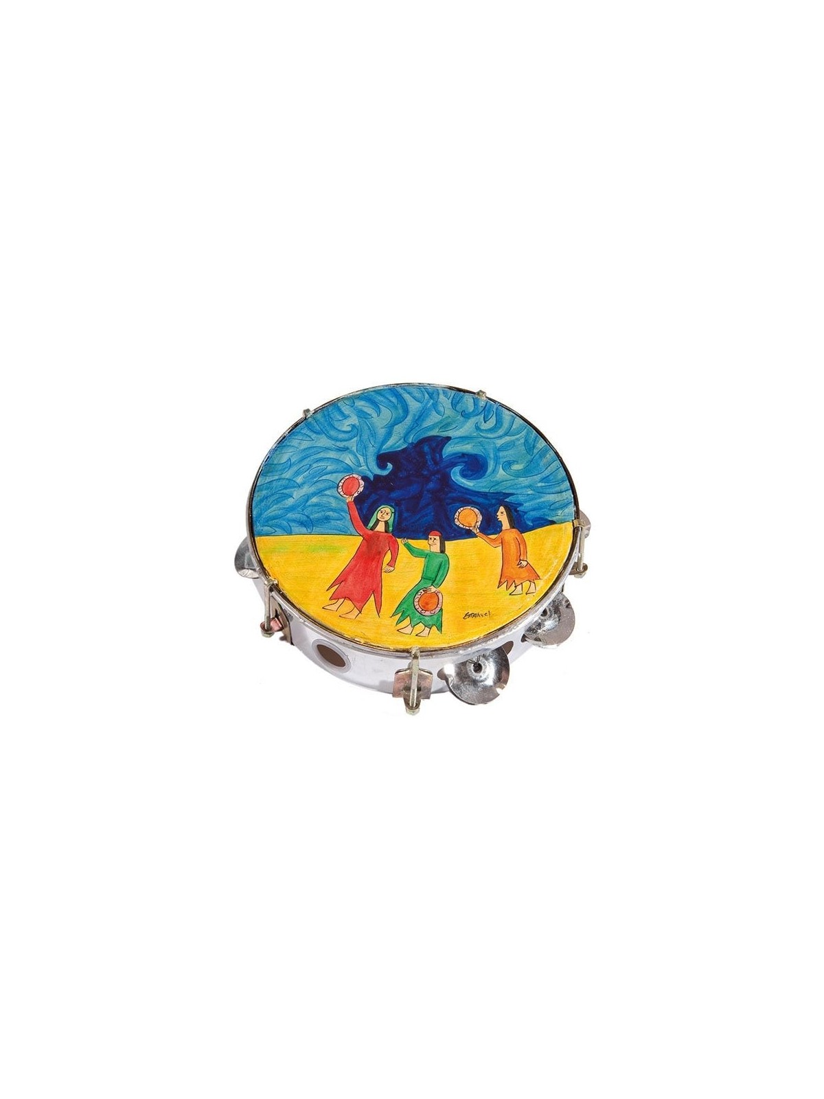 Yair Emanuel Miriam and the Drum Tambourine