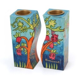 Yair Emanuel Fitted Candlesticks - Seven Species