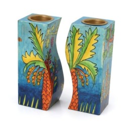 Yair Emanuel Fitted Candlesticks - Seven Species