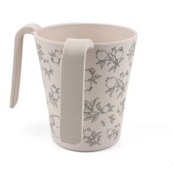 Yair Emanuel Bamboo Pomegranates Washing Cup (Netilat Yadayim) - Black