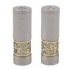 Yair Emanuel Anodized Aluminum Pomegranates Salt and Pepper Shaker Set