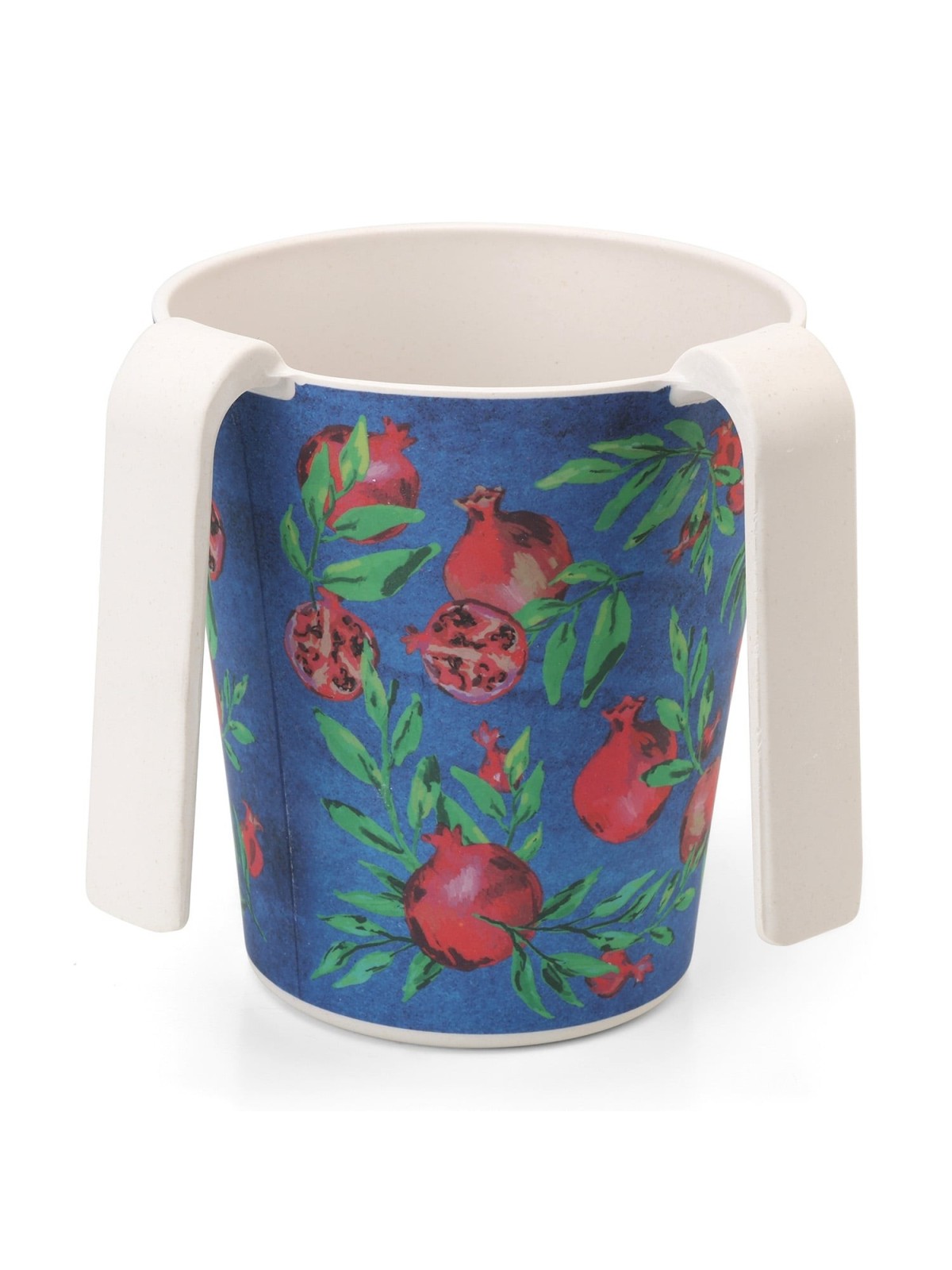 Bamboo Pomegranates Washing Cup (Netilat Yadayim) by Yair Emanuel