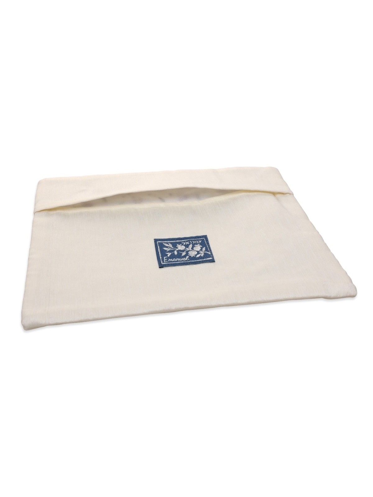 Yair Emanuel Embroidered Matzah Cover and Afikomen Bag - Rows of Pomeg