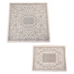 Flowers & Pomegranates: Yair Emanuel Fully Embroidered Matzah and Afik