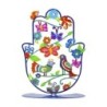 Decorative Painted Standing Hamsa by Yair Emanuel