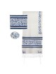Yair Emanuel Birds and Flowers Full Embroidered Raw Silk Women's Talli