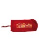 Yair Emanuel Velvet Shofar Pouch - Jerusalem Red