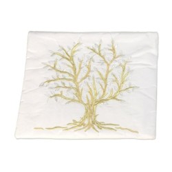 Yair Emanuel Embroidered Tree of Life Tallit - Gold & Silver