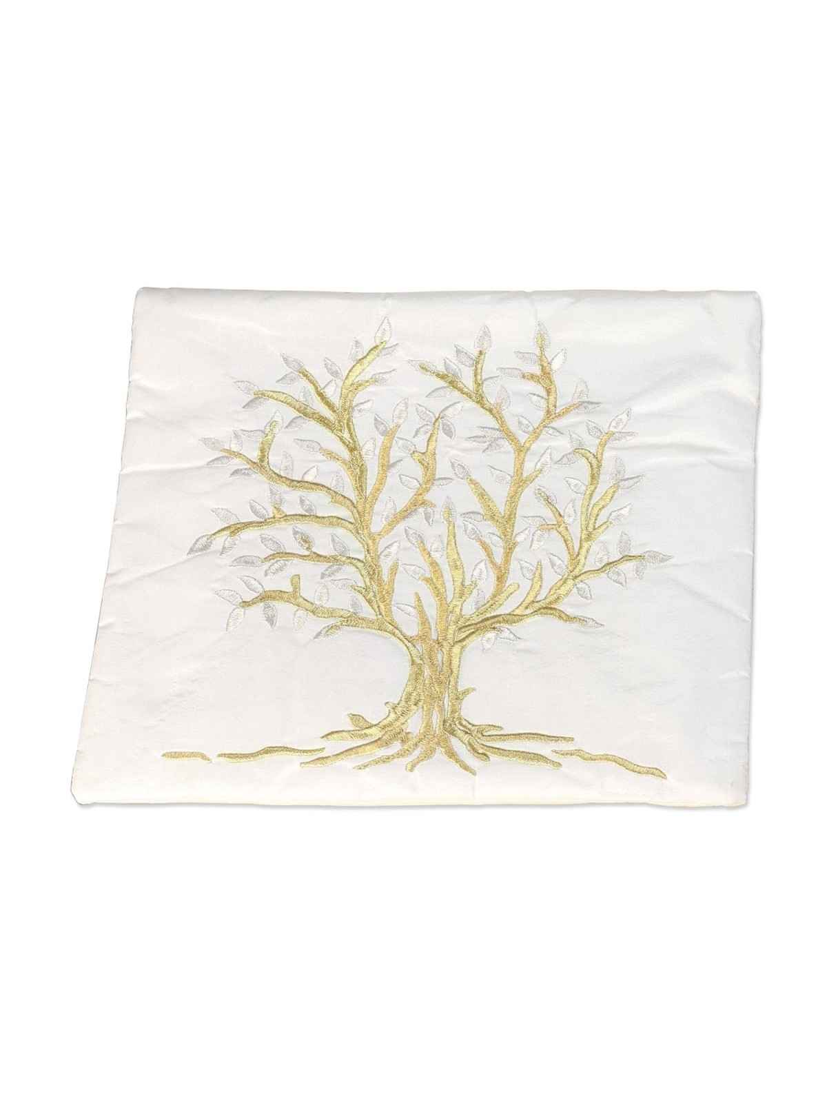 Yair Emanuel Embroidered Tree of Life Tallit - Gold & Silver
