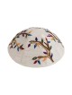 Tree of Life: Yair Emanuel Embroidered Silk Kippah