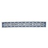 Yair Emanuel Fully Embroidered Cotton Blue Floral Tallit (Prayer Shawl