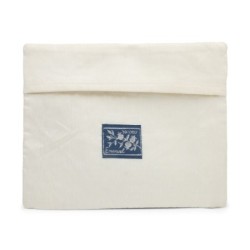 Yair Emanuel Embroidered Matzah Cover and Afikomen Bag - Jerusalem, Bl