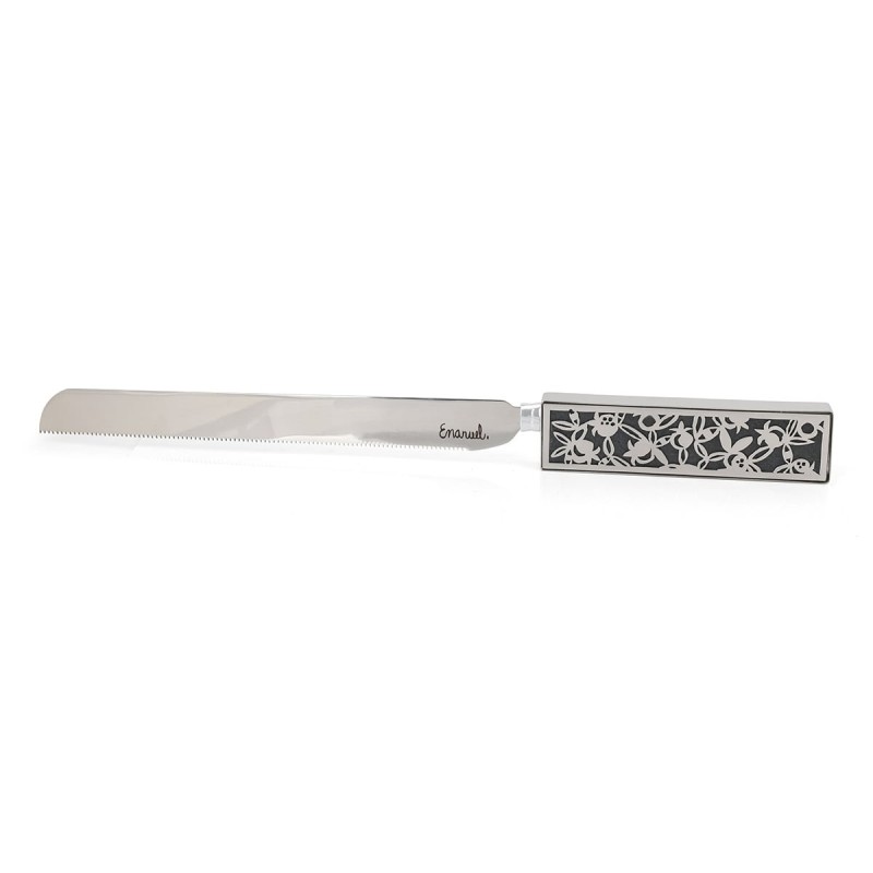 Yair Emanuel Pomegranate Challah Knife - Choice of Color