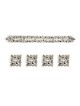 Yair Emanuel Embroidered Atarah with Pomegranate & Blessing - Black &